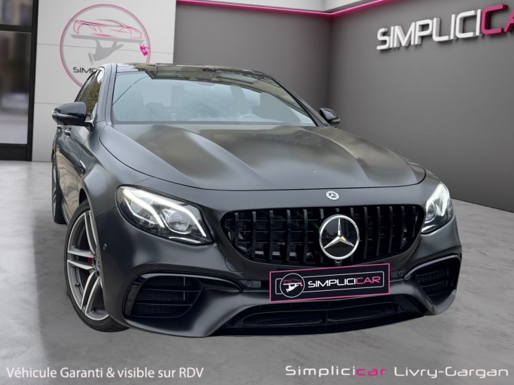 Mercedes classe e 63 s amg 9g-tronic 4-matic occasion simplicicar livry gargan simplicicar simplicibike france