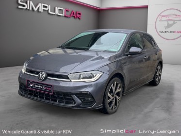 Volkswagen polo 1.0 tsi 95 ss dsg7 r-line occasion simplicicar livry gargan simplicicar simplicibike france