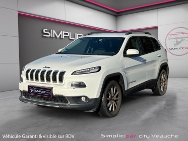 Jeep cherokee 2.2l multijet 200 active drive i bva limited 4x4 caméra arr / siège chauffants ventilé occasion simplicicar...