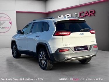 Jeep cherokee 2.2l multijet 200 active drive i bva limited 4x4 caméra arr / siège chauffants ventilé occasion simplicicar...