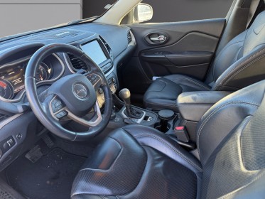 Jeep cherokee 2.2l multijet 200 active drive i bva limited 4x4 caméra arr / siège chauffants ventilé occasion simplicicar...