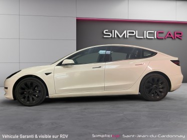 Tesla model 3 grande autonomie rwd // garantie constructeur occasion simplicicar saint-jean simplicicar simplicibike france