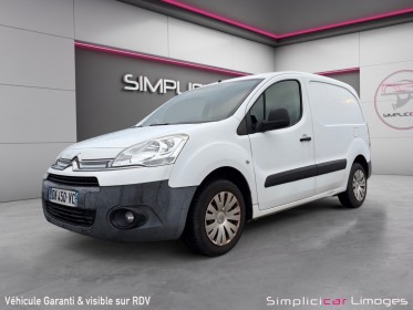 Citroen berlingo fourgon 20 l1 hdi 75 business occasion simplicicar limoges  simplicicar simplicibike france