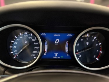 Maserati ghibli 3.0 v6 bi-turbo 350, 1ere main, francaise, entretien maserati, garantie 12 mois occasion simplicicar annecy...
