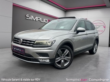 Volkswagen tiguan carat exclusive 2.0 tdi 150 dsg7 - full - suivi vw - occasion simplicicar compiegne simplicicar...