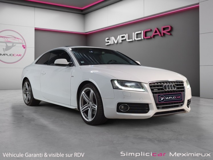 Audi a5 2.0 tfsi 211 quattro s line s tronic garantie 12 mois occasion simplicicar meximieux simplicicar simplicibike france