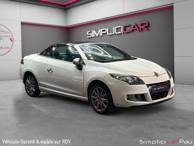 Renault megane iii cc dci 110 eco2 fap gt line euro 5 edc occasion simplicicar pau simplicicar simplicibike france