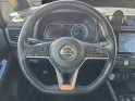 Nissan leaf 2021 n-connecta electrique 62 kwh 217 ch sièges chauffants volant chauffant garantie 12 mois occasion...