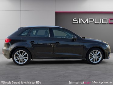 Audi a3 sportback 2.0 tdi 184 s tronic 6 quattro design luxe virtual cockpit kit distribution ok radar av / ar garantie 12...