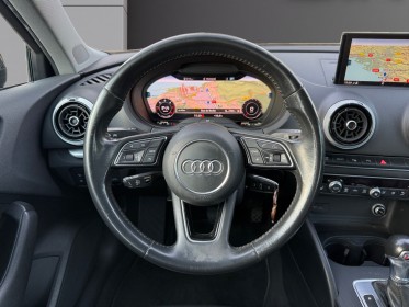 Audi a3 sportback 2.0 tdi 184 s tronic 6 quattro design luxe virtual cockpit kit distribution ok radar av / ar garantie 12...