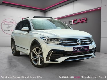 Volkswagen tiguan ehybrid 245ch dsg6 r-line exclusive attelage toit ouvrant garantie 12 mois occasion simplicicar toulouse...