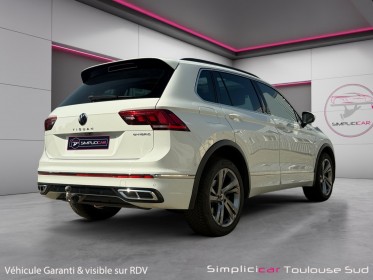 Volkswagen tiguan ehybrid 245ch dsg6 r-line exclusive attelage toit ouvrant garantie 12 mois occasion simplicicar toulouse...