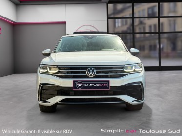 Volkswagen tiguan ehybrid 245ch dsg6 r-line exclusive attelage toit ouvrant garantie 12 mois occasion simplicicar toulouse...