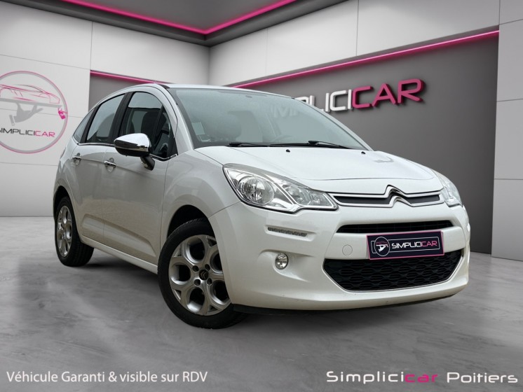 Citroen c3 c3 vti 82 puretech musicbox bluetooth occasion simplicicar poitiers simplicicar simplicibike france