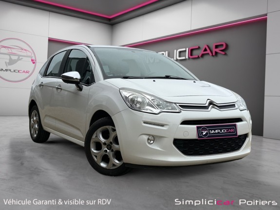 Citroen c3 c3 vti 82 puretech musicbox bluetooth occasion simplicicar poitiers simplicicar simplicibike france