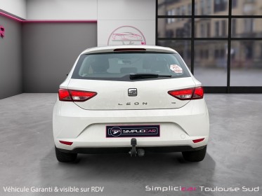 Seat leon 1.6 tdi 105  référence climatisation bluetooth attelage garantie 12 mois occasion simplicicar toulouse sud...