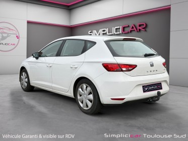 Seat leon 1.6 tdi 105  référence climatisation bluetooth attelage garantie 12 mois occasion simplicicar toulouse sud...