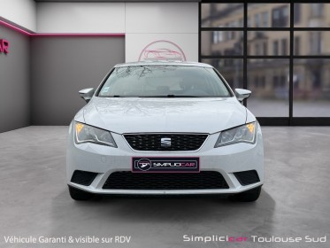 Seat leon 1.6 tdi 105  référence climatisation bluetooth attelage garantie 12 mois occasion simplicicar toulouse sud...