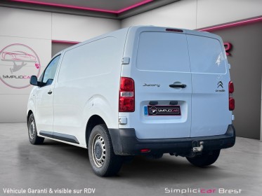 Citroen jumpy fourgon gn m 2.0 bluehdi 120ch ss bvm6 confort - garantie 12 mois - attelage occasion simplicicar brest...