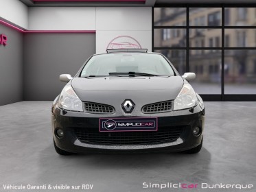 Renault clio iii 2.0 rs 16v 200 renault sport luxe  noir toit ouvrant full suivi garantie 12mois occasion simplicicar...