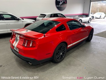 Ford  mustang shelby gt 500 pack svt boite manuelle 2010 - etat irréprochable - proche du neuf / garantie 12 mois / occasion...