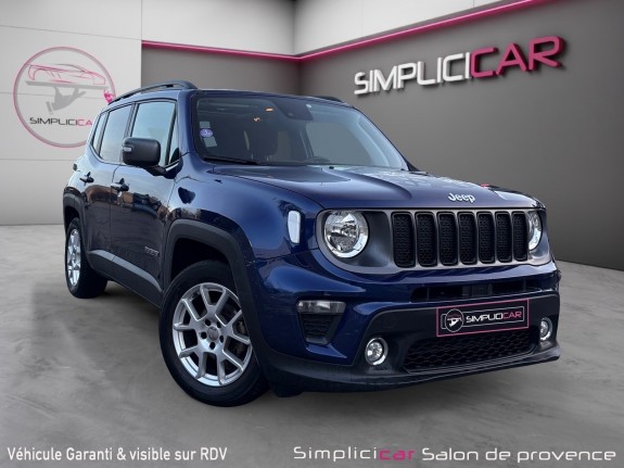 Jeep renegade 120 ch/quiksilver edition/radars de recul/carplay/garantie 12 mois occasion simplicicar salon de provence...