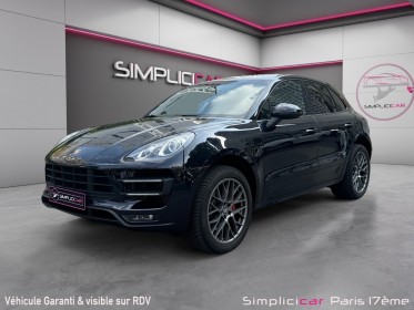 Porsche macan turbo 3.6 v6 400 ch pdk garantie 12 mois occasion paris 17ème (75)(porte maillot) simplicicar simplicibike...