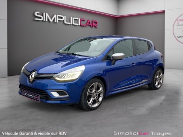 Renault clio iv tce 120 energy gt line caméra de recul sièges chauffants régulateur garantie 12 mois occasion barberey...