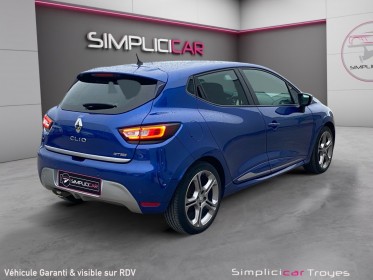 Renault clio iv tce 120 energy gt line caméra de recul sièges chauffants régulateur garantie 12 mois occasion barberey...