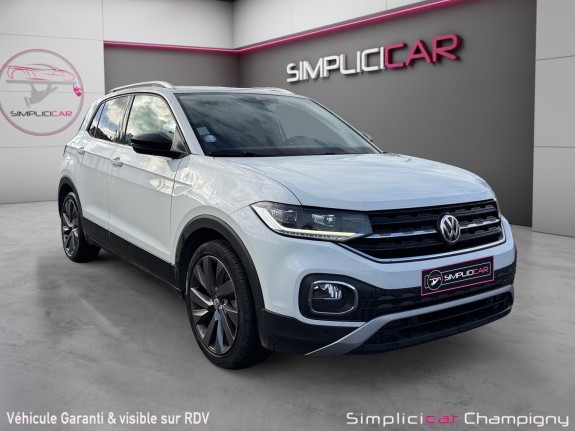 Volkswagen t-cross 1.0 tsi 115 start/stop bvm6 carat - garantie 12mois - suivie vw - carplay - sono beats - camera de recul...