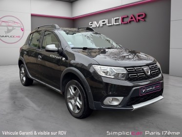 Dacia sandero tce 90 stepway / radar de recul / barres de toit / entretien renault / garantie 12 mois occasion paris 17ème...