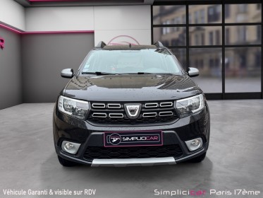 Dacia sandero tce 90 stepway / radar de recul / barres de toit / entretien renault / garantie 12 mois occasion paris 17ème...