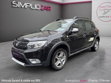 Dacia sandero tce 90 stepway / radar de recul / barres de toit / entretien renault / garantie 12 mois occasion paris 17ème...