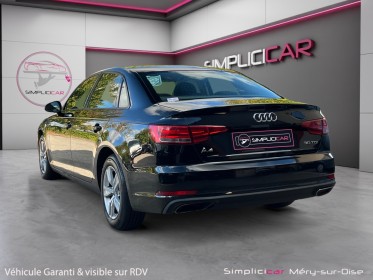 Audi a4 30 tdi 122 s tronic 7 design camera de recul garantie 12 mois occasion simplicicar mery-sur-oise simplicicar...