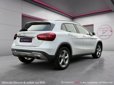 Mercedes gla 200 sensation caméra de recul sièges sport cuir et tissu garantie 12 mois occasion simplicicar les...