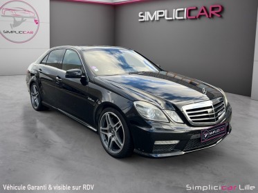 Mercedes classe e 63 amg avantgarde 7g-tronic speedshift occasion simplicicar lille  simplicicar simplicibike france