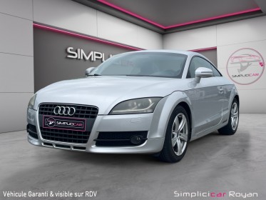 Audi tt coupe 2.0 tfsi 200cv entretien à jour garantie 6 mois occasion simplicicar royan simplicicar simplicibike france