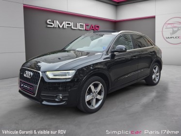Audi q3 q3 2.0 tfsi 211 ch quattro ambition luxe s tronic 7 occasion paris 17ème (75)(porte maillot) simplicicar...