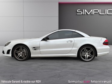 Mercedes classe sl roadster 63 amg française, full, historique mercedes occasion montreuil (porte de vincennes)(75)...