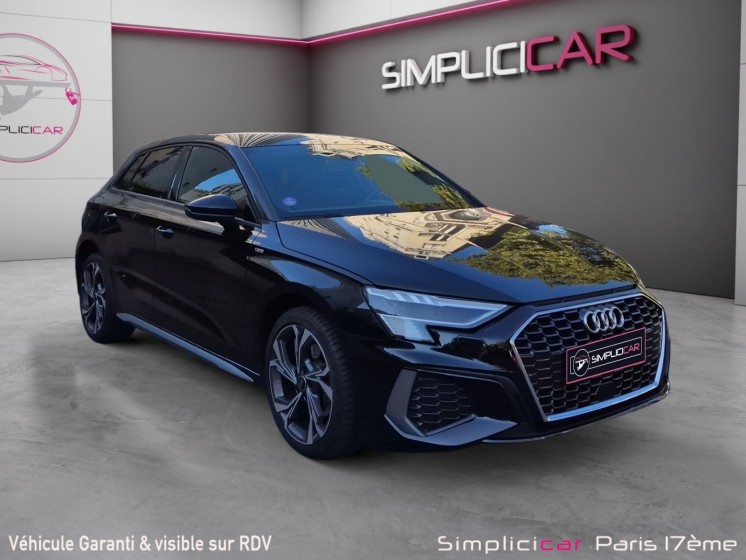 Audi a3 sportback 40 tfsie 204 s tronic 6 s line occasion paris 17ème (75)(porte maillot) simplicicar simplicibike france
