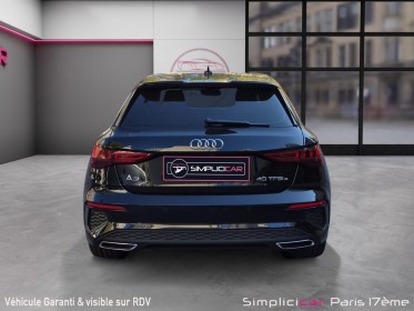 Audi a3 sportback 40 tfsie 204 s tronic 6 s line occasion paris 17ème (75)(porte maillot) simplicicar simplicibike france