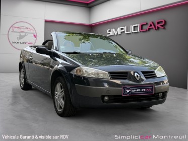 Renault megane ii cc cc 1.6 16v confort authentique cabriolet occasion montreuil (porte de vincennes)(75) simplicicar...