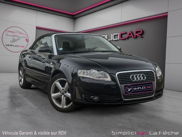 Audi a4 cabriolet 2.0tdi 140cv occasion simplicicar la fleche simplicicar simplicibike france