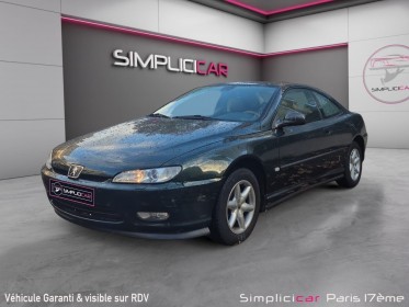 Peugeot 406 coupe 2.0i pack a premiere main entretient full peugeot occasion paris 17ème (75)(porte maillot) simplicicar...