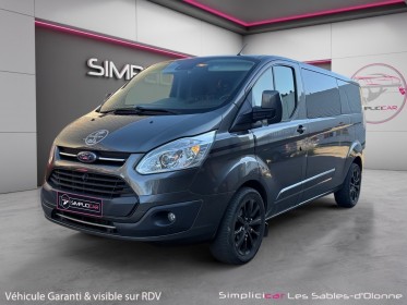 Ford transit custom fourgon 290 l2h1 2.0 tdci 170 ss bva limited sièges chauffants garantie 12 mois occasion simplicicar les...