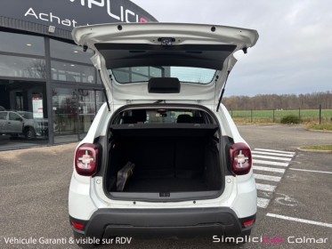 Dacia duster eco-g 100 4x2 essentiel climatisation bluetooth garantie 12 mois occasion simplicicar colmar simplicicar...