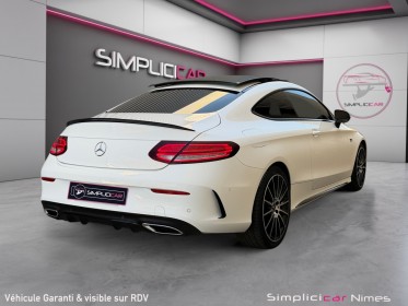 Mercedes classe c coupe 220d 9g-tronic amg line pack sport - toit ouvrant - burmester - attelage - caméra 360 - garantie...