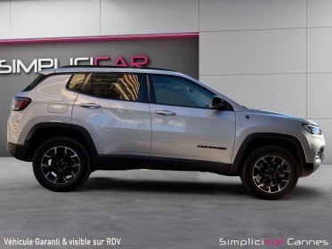 Jeep compass trailhawk 1.3 phev t4 240 ch 4xe eawd occasion cannes (06) simplicicar simplicibike france