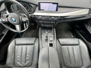 Bmw x6 f16 m50d x drive 6 cylindres 381ch toit ouvrant/caméra/carplay/attelage/ sièges electriques entretient bmw...