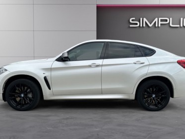 Bmw x6 f16 m50d x drive 6 cylindres 381ch toit ouvrant/caméra/carplay/attelage/ sièges electriques entretient bmw...